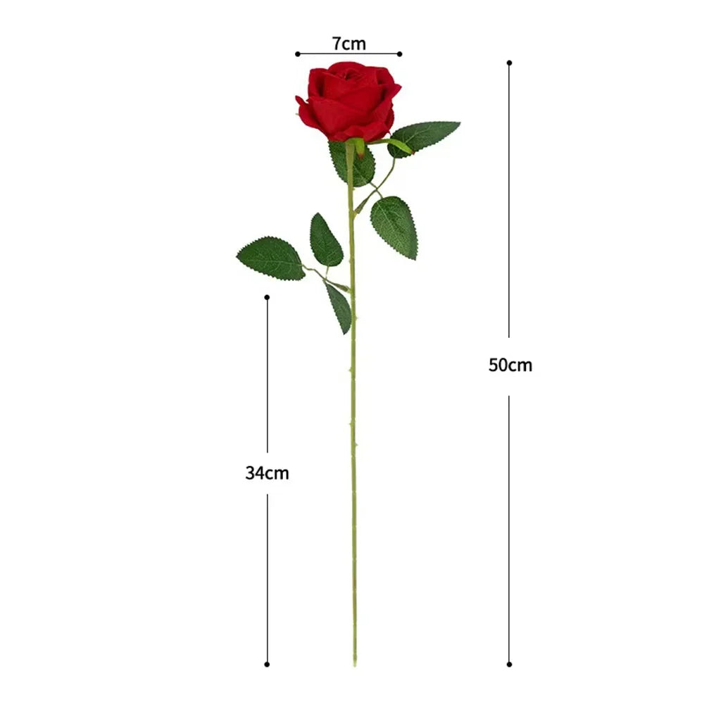 Realistic Artificial Rose Branches